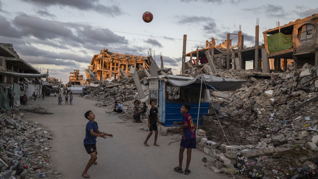 Daily life in Jabalia refugee camp