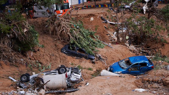 Destruction in Valencia after deadly floods