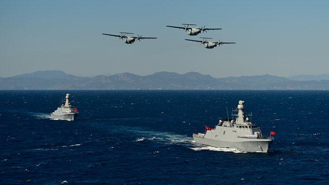 Distinguished Observer Day of Denizkurdu-I/2026 exercise held in Eastern Mediterranean