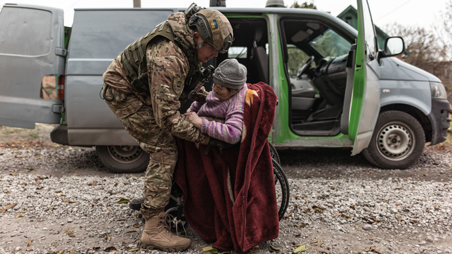 Evacuation group ‘White Angels’ evacuates civilians in Ukraine