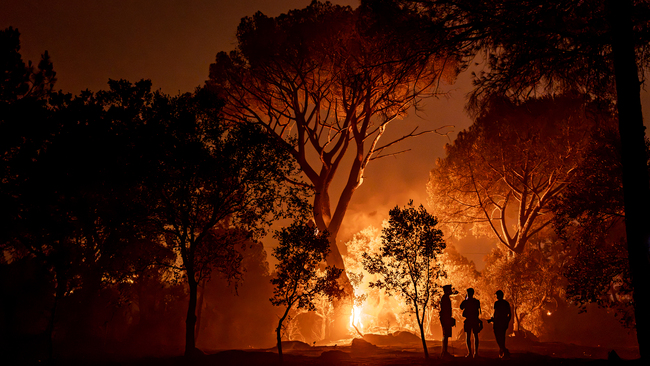 Evacuation underway as wildfires threaten towns in Spain