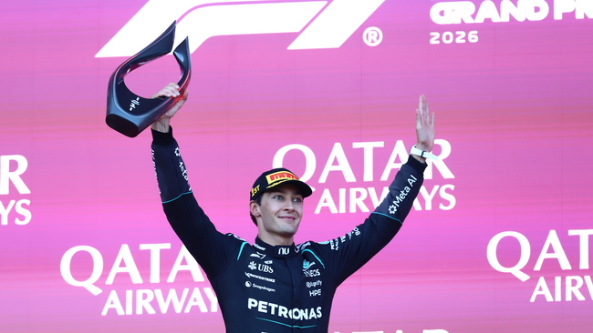 George Russell wins Azerbaijan Grand Prix