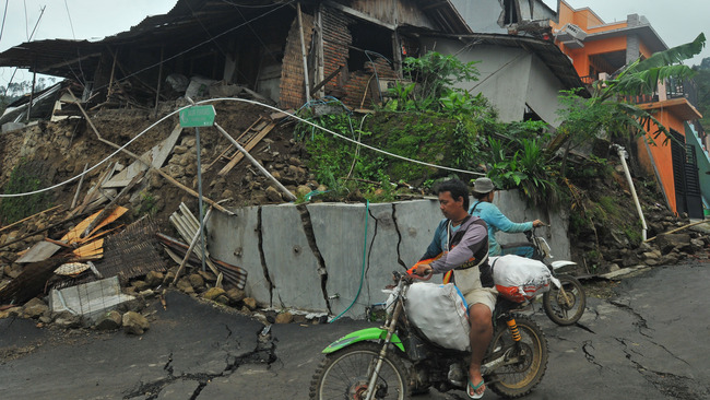 Landslide Disaster in Indonesia
