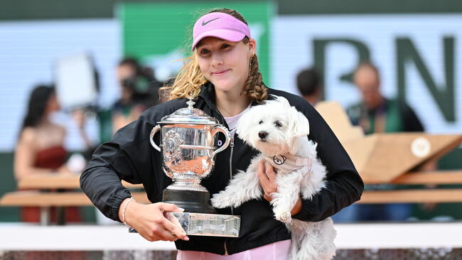 Mirra Andreeva wins women's Roland Garros final