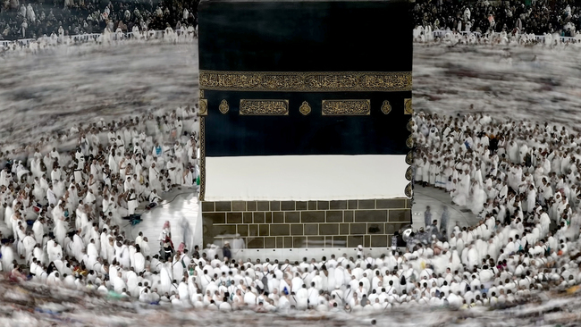 Muslim pilgrims visit the holy sites ahead of the Hajj pilgrimage in Mecca