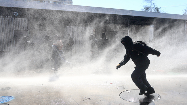 Protests in Santiago ahead of 53rd anniversary of Pinochet coup
