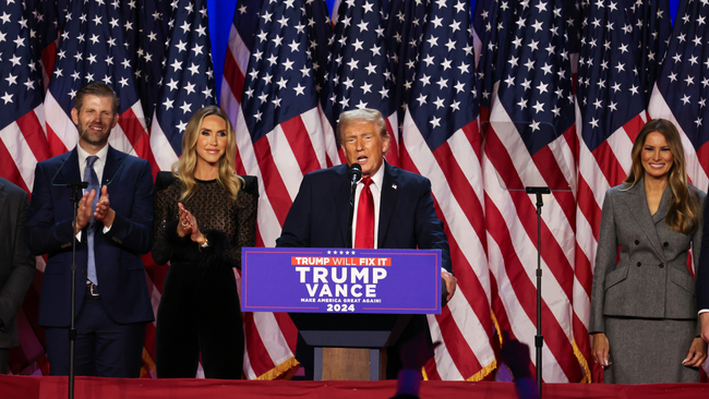 Republican nominee Donald Trump's victory speech in Florida