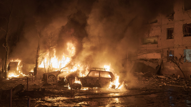 Russia attacks the city of Kramatorsk with two KAB bombs