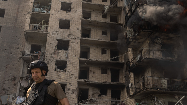 Russian airstrike hits Kramatorsk